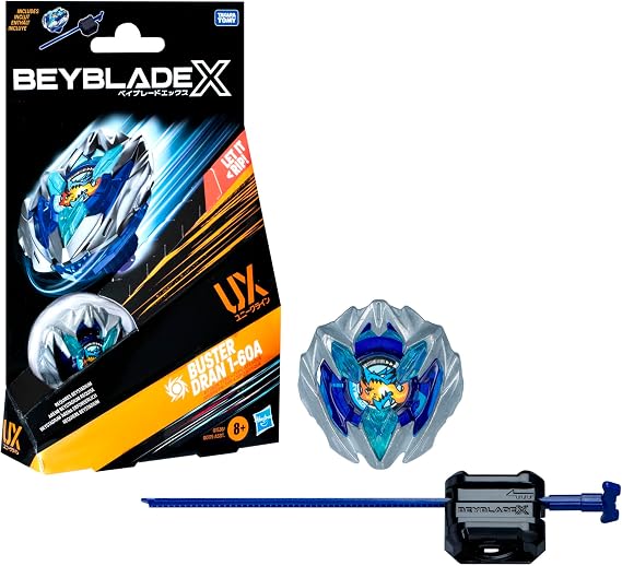 Beyblade X Buster Dran 1-60A UX Starter Pack Top and Launcher