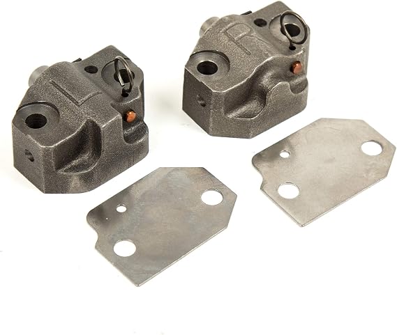 Evergreen T6046LR Upgrade Cast Iron Ratchet Lower Timing Chain Tensioner Compatible With Ford 4.6 5.4 Pair L R