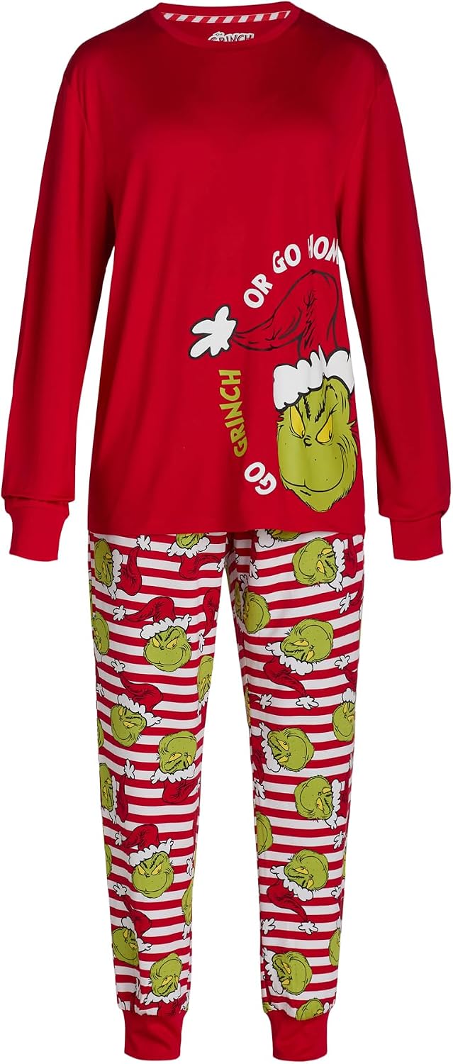 The Grinch who Stole Christmas Matching Family Pajamas - Adult, Kids, Baby, Infant, Pets