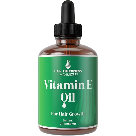Hair Thickness Maximizer Vitamin E Oil for Hair Growth 2oz