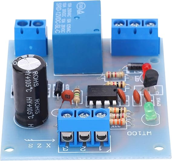 Water Level Controller Module 12V DC Automatic Liquid Control Switch PCB Board Supports Automatic Water Pumping