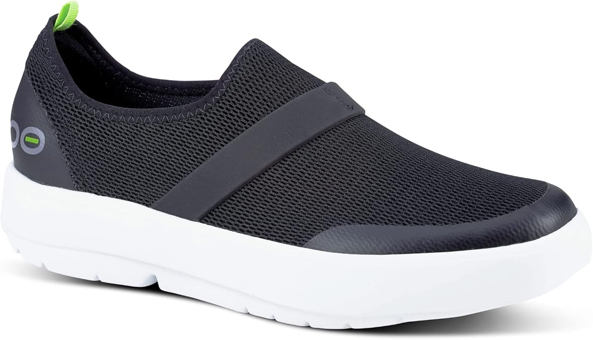OOFOS OOmg Low Shoe - Lightweight Recovery Footwear - Reduces Pressure on Feet, Joints & Back - Machine Washable