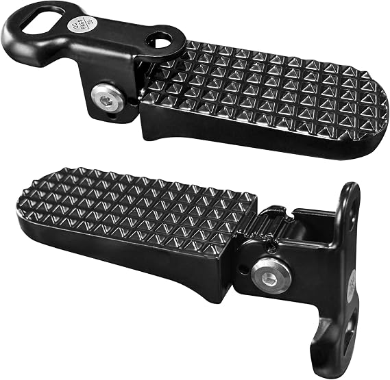 Bike Rear Foot Pegs, Folding Rear Seat Footrest