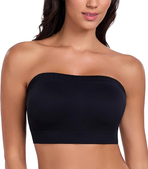 Lemorosy Multiway Supportive Bra (XXL,Black)