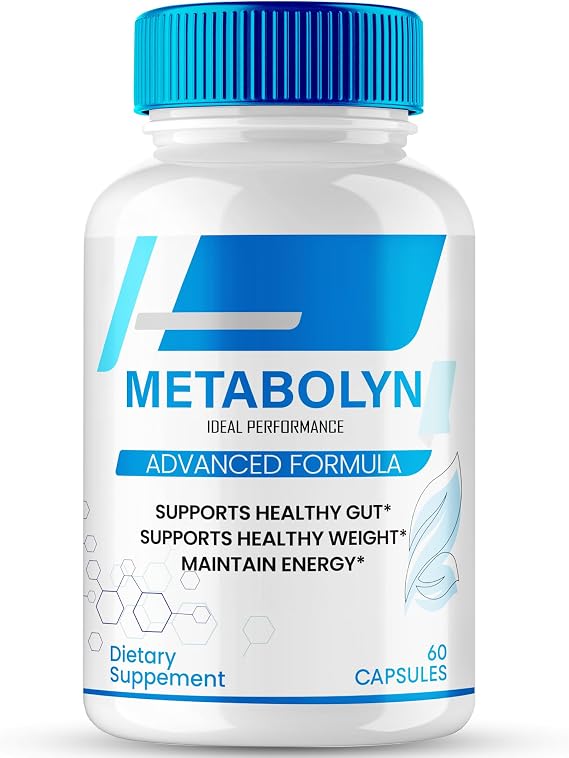 Metabolyn Capsules, Official Metabolyn Supplement Pills - Maximum Strength, All Natural Keto Capsule to Sustain Active Lifestyle & Fitness Goals, Overall Health Meta Bolyn Reviews (60 Capsules)