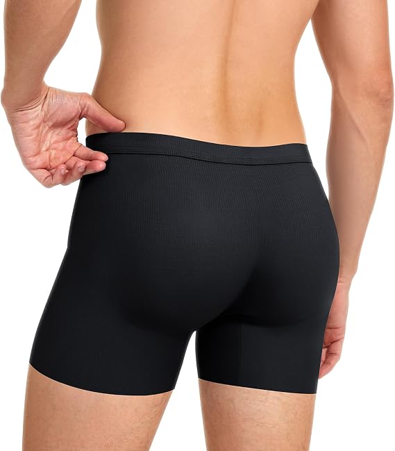 Men's Padded Underwear Boxer Briefs Enhance Butt Lifter | Male Tummy Control Body Shaper Shapewear Unremovable Pad Panties
