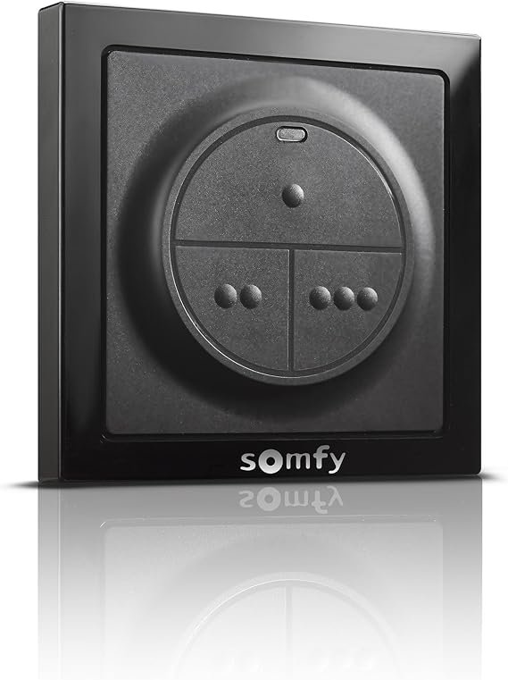Somfy 1870781 - RTS Wireless Wall Control For Controlling 3 RTS Motorisations Wireless Waterproof