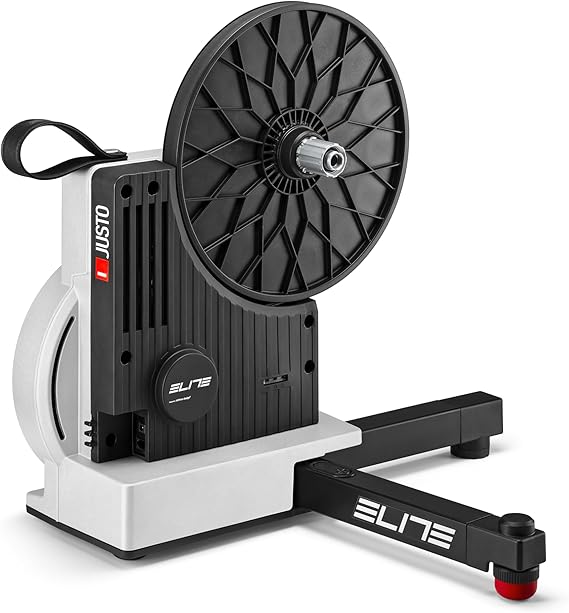 ELITE JUSTO 2 Smart Interactive Home Trainer, Direct Drive Roller with Power Measurement, Compatible Zwift