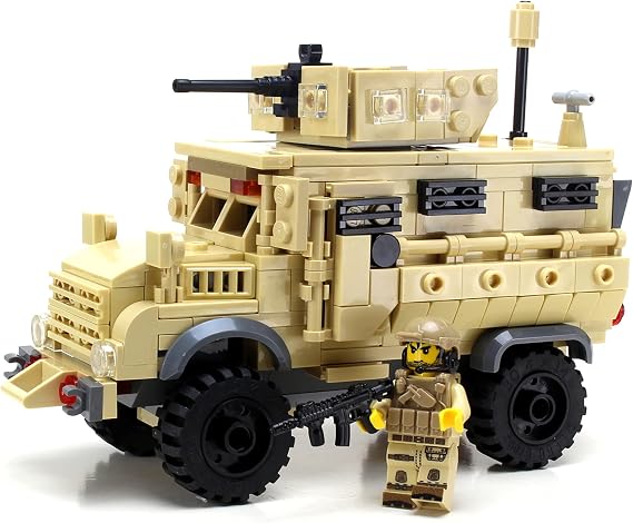 Battle Brick Collectible Army MRAP APC Custom Set
