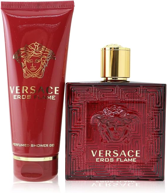 Versace Eros Flame 2 Piece Gift Set For Men