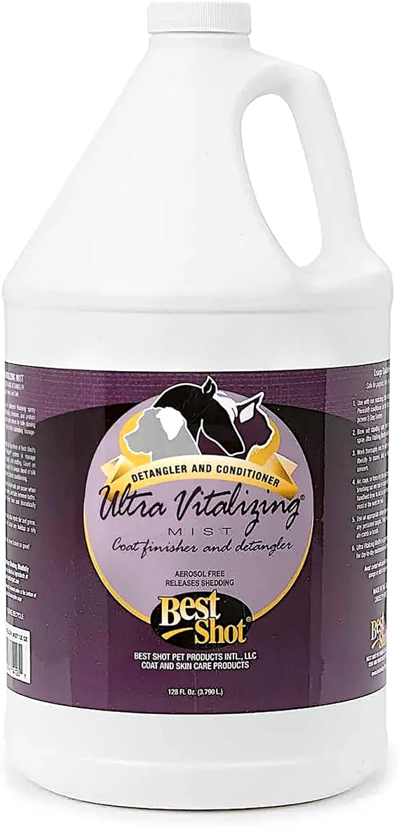 Best Shot Pet Ultra Vitalizing Mist Detangler, 1 gallon