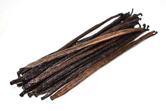 Slofoodgroup Bourbon Vanilla Beans from Indonesia | Gourmet Vanilla Planifolia | Vanilla Beans from the Spice Islands (35 vanilla beans)