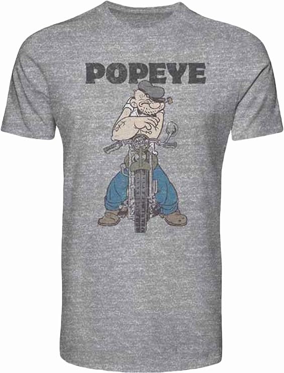 Popeye Distressed Adult T-Shirt
