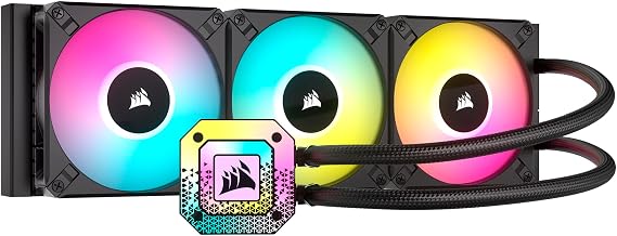 Corsair iCUE H115i Elite CAPELLIX XT CPU Sıvı Soğutucu - İki Fan AF140 RGB Elite - 280 mm Radyatör - Intel® LGA 1700, 1200, 115X, 2066, AMD® AM5, AM4 - Siyah