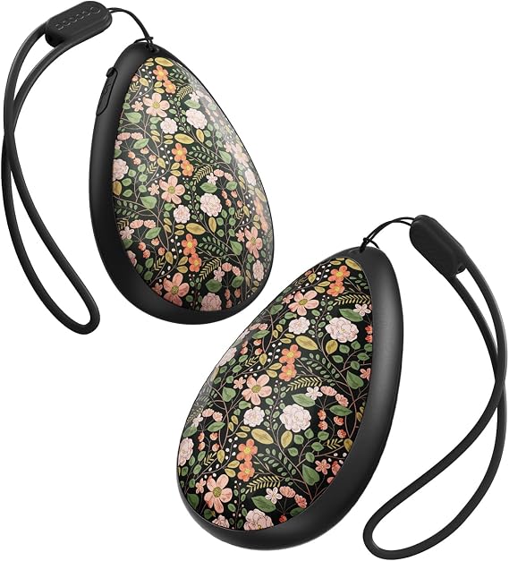 OCOOPA Women Rechargeable Hand Warmers 2 Pack, Portable, Stylish, Diamond-Shape Magnetic Electric Handwarmer, Reusable Pocket Heater, 2026 Tech Gifts for Christmas, Raynaud, Hiking, Camping, UT4 Rare