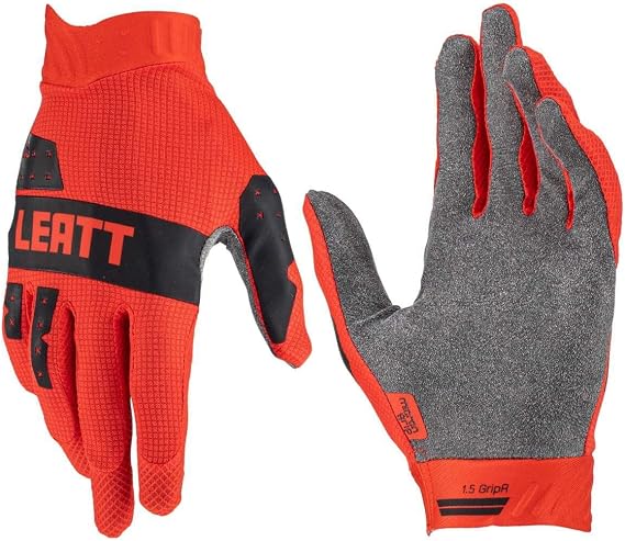 Leatt Gloves Moto 1.5 GripR Adult (Red - Small)