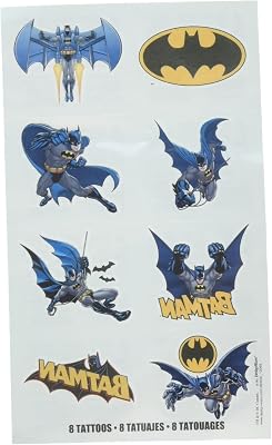 Batman Tattoo Favors, Party Favor