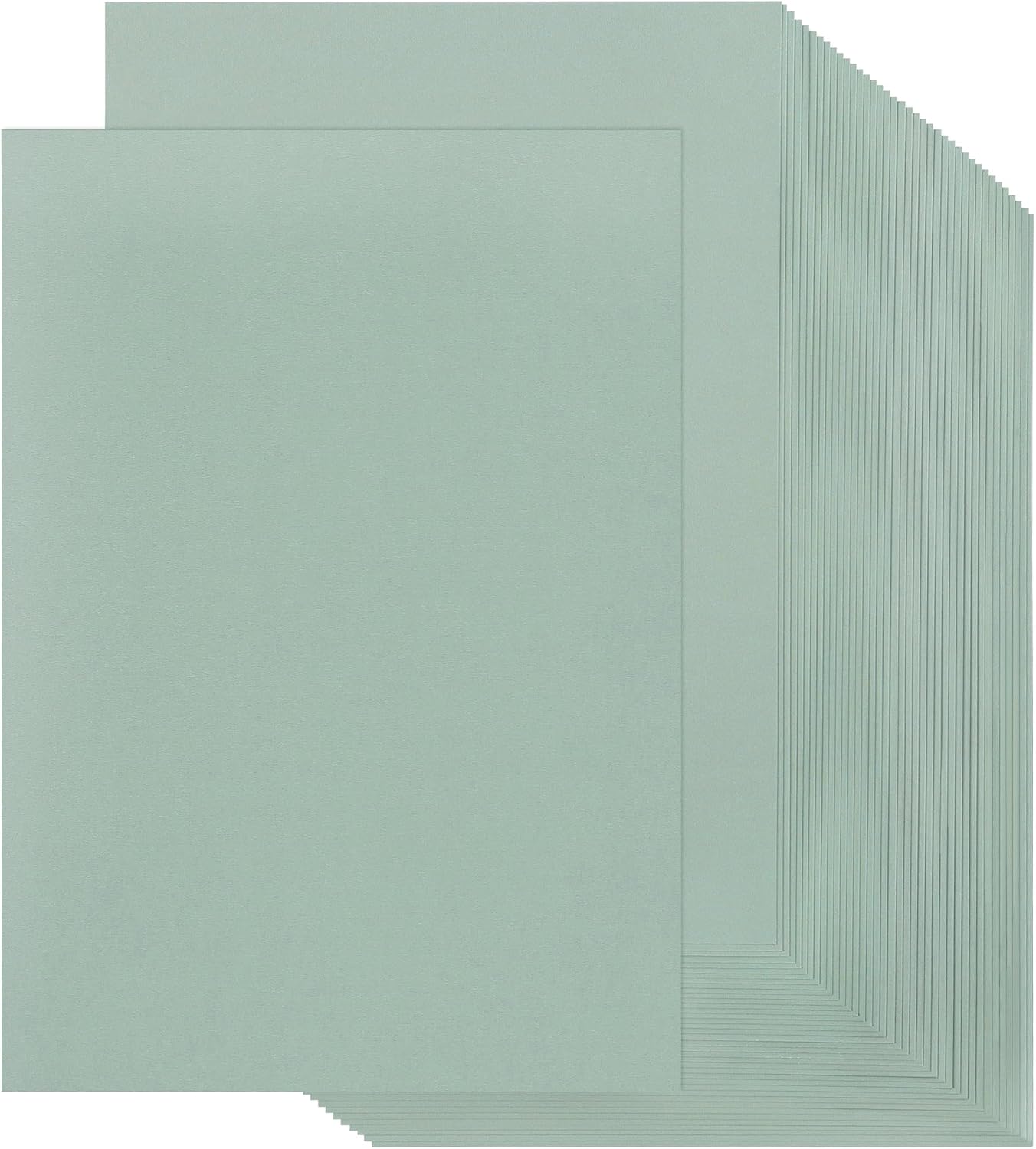 40 Sheets Sage Green Cardstock A4 Morandi Card Paper 250GSM/92LB Thick Coloured Card for DIY Arts Decor Crafting Scrapbook Cutting Paper Christmas PAP22SG40