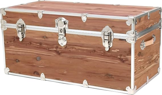 Rhino Knotty Cedar Large Chest, Coffee Table Storage Trunk, Bench