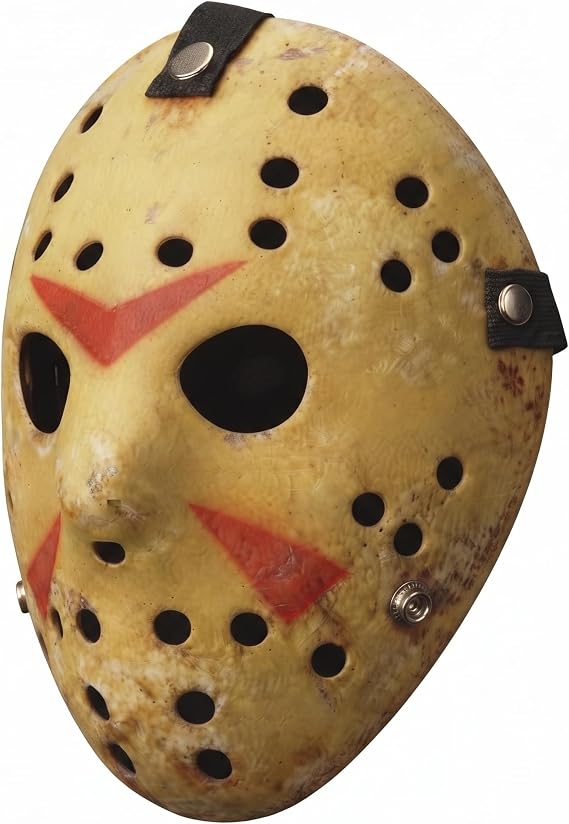 Halloween Mask, Scary Hockey Mask for Adults, 1 Pcs