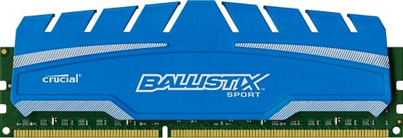 Crucial Ballistix Sport XT 4GB Single DDR3 1866 MT/s (PC3-12800) UDIMM 240-Pin - BLS4G3D18ADS3J