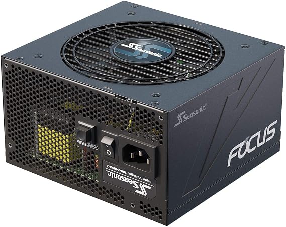 Seasonic FOCUS GX-850, 850W 80+ Gold, Full-Modular, Fan Control in Fanless, Silent, and Cooling Mode, Perfect Power Supply for Gaming and Various Application, SSR-850FX.
