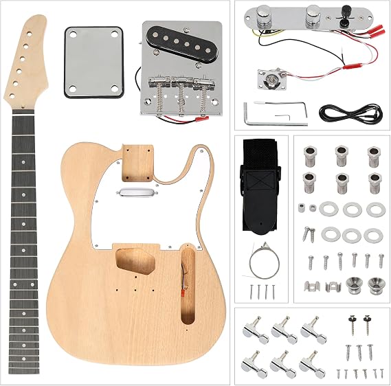 DIY Electric Guitar Kit, KST-Style 6 Strings