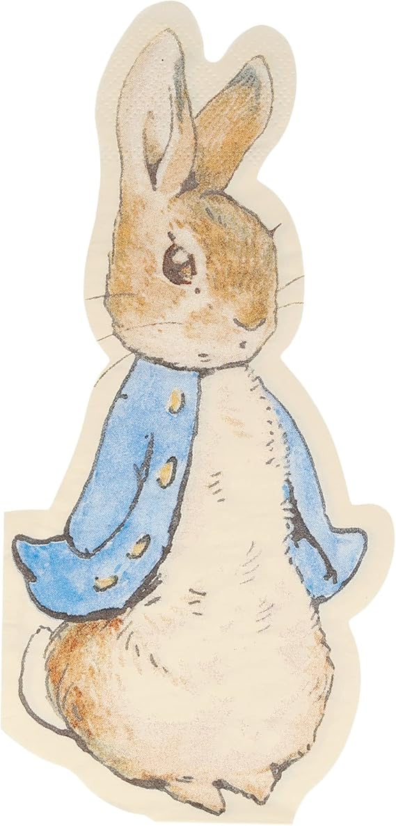 Meri Meri Peter RabbitTM Napkins (Pack of 20), Disposable