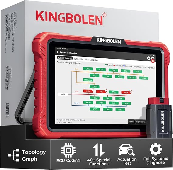 KINGBOLEN K10 Pro Bluetooth OBD2 Scanner Bidirectional Diagnostic Scan Tool