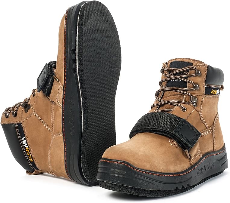 mens Peak Performer Roofing Boots, Tan, 9 B(M) US