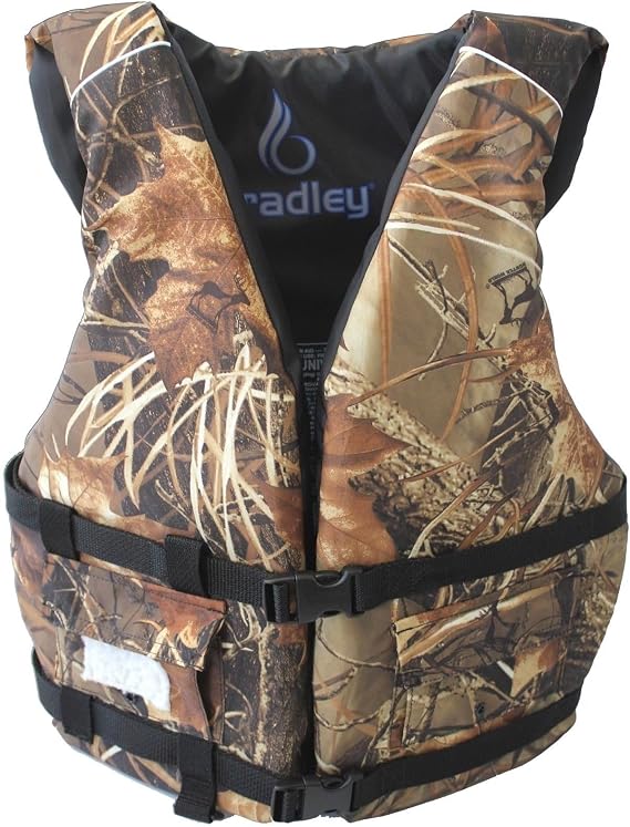 Bradley Adult Fishing Vest: The go-to Life Jacket for Fishing, Watersports, Boating, and TubingComfortable and Adjustable to fit Adults and Teens Over 90 lbs.