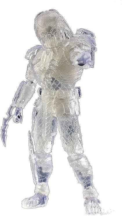 Hiya Toys Alien vs. Predator: Invisible Celtic Predator 1:18 Scale Action Figure, Multicolor