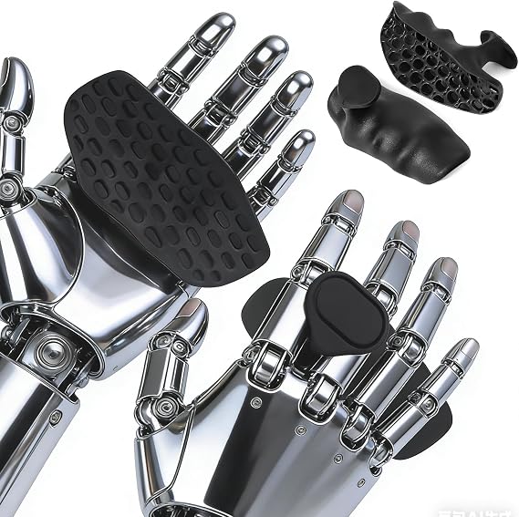 Anti-Slip Workout Grips, Ergonomic Rubber Hand Protector Gloves