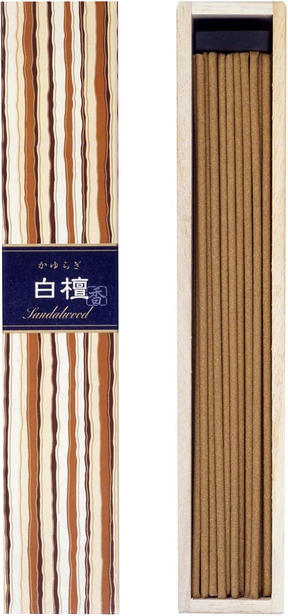 nippon kodo Kayuragi Incense Sticks - Sandalwood, Japanese Quality Incense