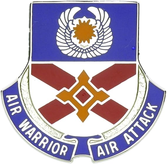 111th Aviation Battalion Unit Crest (Air Warrior Air Attack)