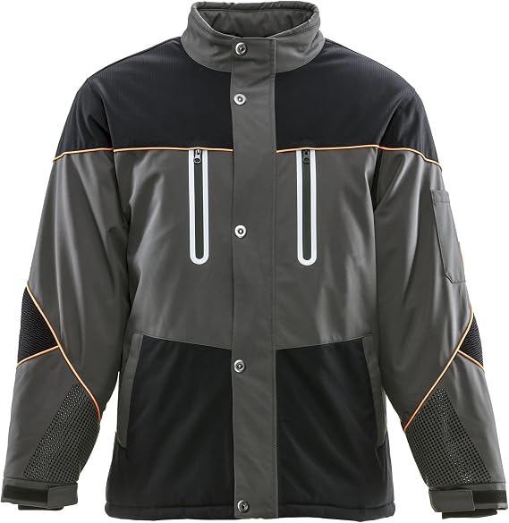 RefrigiWear PolarForce Jacket Insulated Coat for Men,40F Comfort Rating