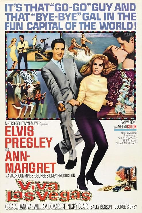 posters Viva Las Vegas Movie Elvis Ann-Margret - 24x36 in