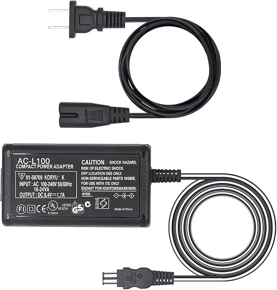 AC Adapter Charger Compatible Sony Handycam DCR-TRV33 DCR-TRV210 DCR-TRV230 DCR-TRV250 DCR-TRV280 DCR-TRV260 DCR-TRV330 DCR-TRV340 DCR-TRV350 DCR-TRV460 DCR-TRV480 DCR-TRV510 TRV520 TRV530 Camcorder