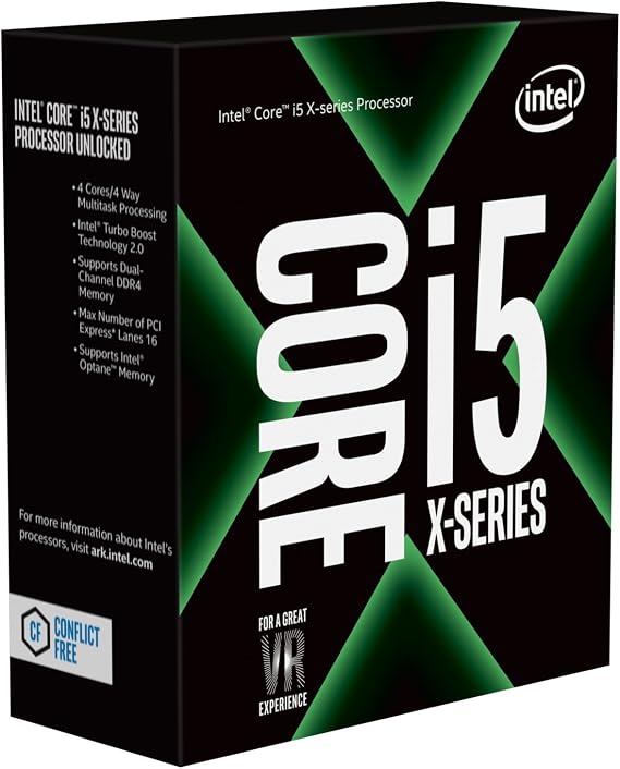 Intel BX80677I57640X Core I5-7640X 4.00 GHz Extreme Edition Processor - Silver