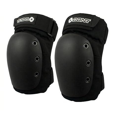 Bont Knee Pads for Skating, Black, X Large