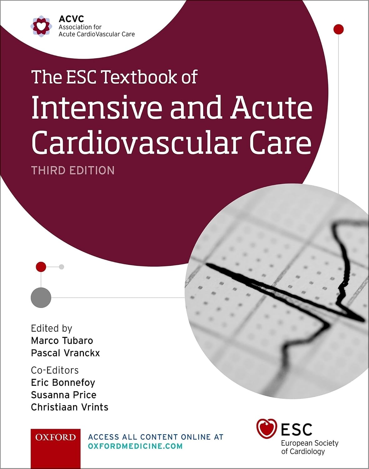 The ESC Textbook of Intensive and Acute Cardiovascular Care The European Society of Cardiology Series 3rd Edition