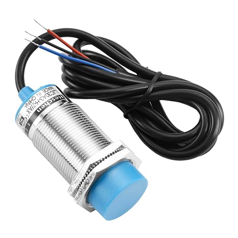 Heschen M30 Capacitive Proximity Sensor Switch Non-Shield Type LJC30A3-H-Z/AX Detection 1-15mm 10-30VDC 200mA NPN Normally Closed(NC) 3 Wires