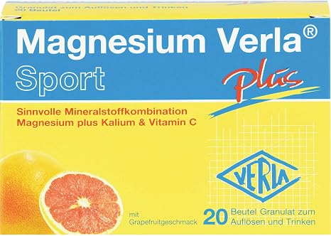 Magnesium Verla plus Granulat 20 pcs sachets