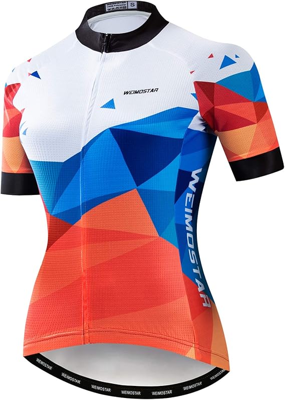 Hotlion Summer Breathable Cycling Jersey Women Mountain Bike Jersey Quick Dry Bicycle Shirt Short Sleeve Cycling Clothing