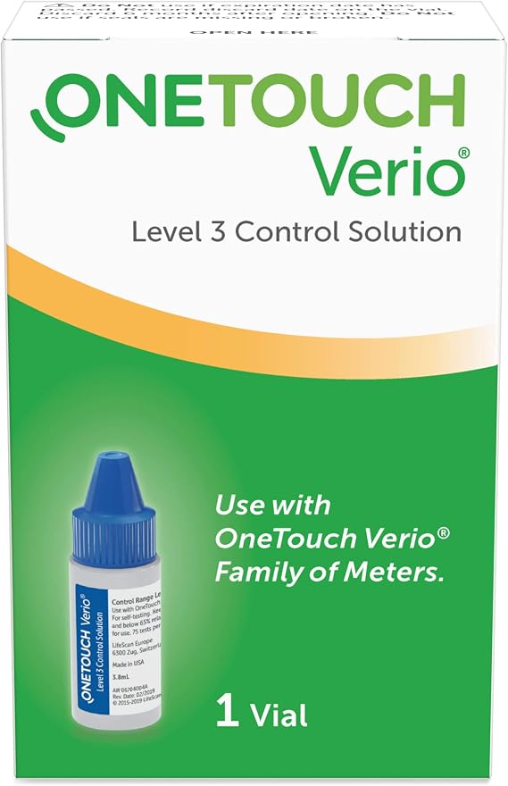 OneTouch Verio Control Solution, Mid, .13 fl oz