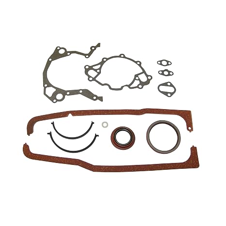 DNJ LGS4203 Lower Gasket Set for 1983-1987 Ford Bronco, E-100 Econoline, E-100 Econoline Club Wagon 5.8L V8 16V OHV 5753cc