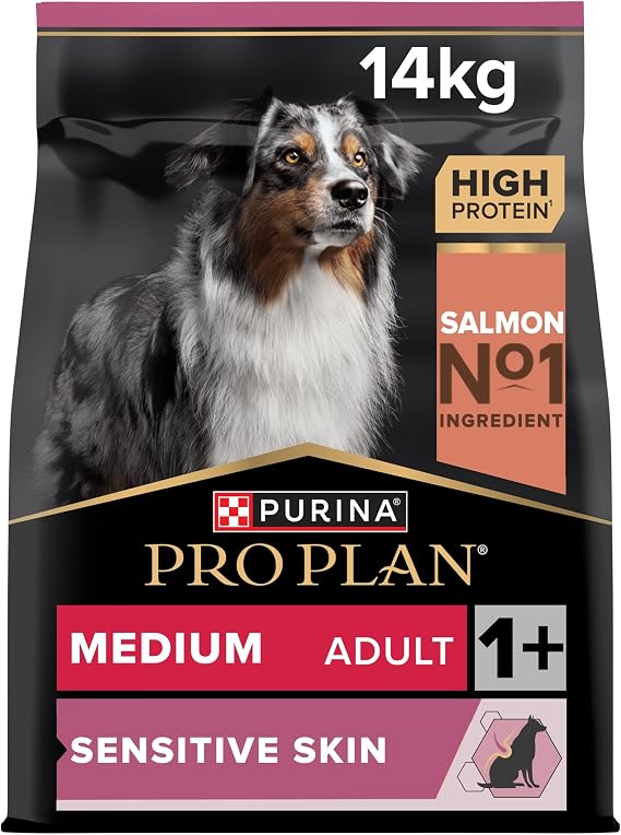PRO PLAN Medium Adult Dog Food Salmon, 14 kg
