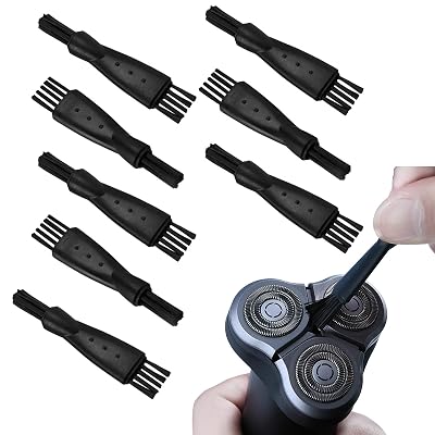 Electric Razor Cleaning Brush,10pcs Electric Razor Brush,Black Shaver Brush for Cleaning Small appliances Such as shavers, Vacuum Cleaners, Trimmers, Electric Fans A-Black