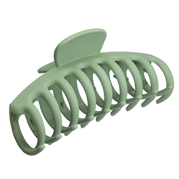 OWIIZI Hair Clip, 4.3 inches Matte Large Hair Claw Clips Non-Slip Ponytail Jaw Barrette Strong Hold Banana Jumbo Claw Clips for Women Long Thick Hair