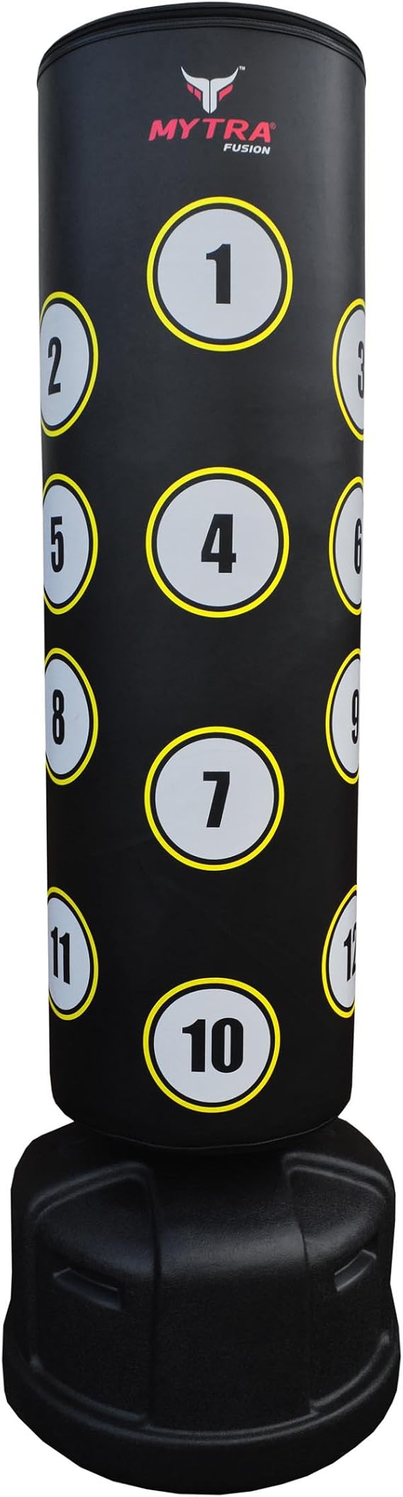 Free-Standing Punching Bag 6ft Heavy-Duty Freestanding Punch Bag with Fillable Base for Adults | Boxing Standing Bag for MMA, Kickboxing, Muay Thai, Fitness & Strength Training